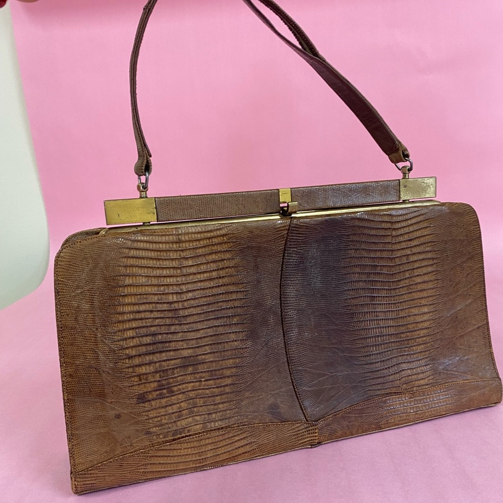 Rare vintage brown bag